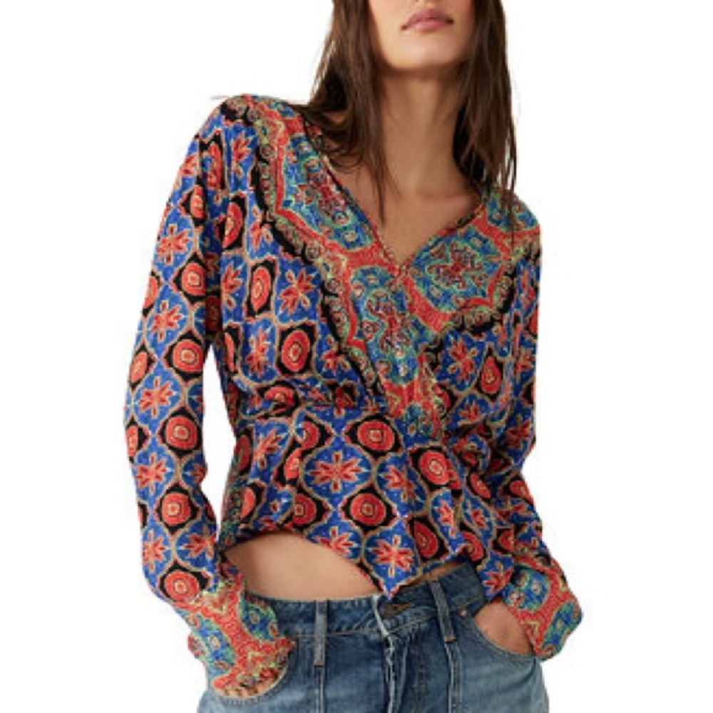 Free People falling for your boho top